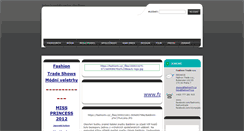 Desktop Screenshot of fashiontv.webnode.cz