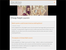 Tablet Screenshot of cheap-ralph-lauren.webnode.com
