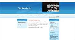 Desktop Screenshot of oldroadfootballclub.webnode.com