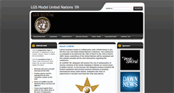 Desktop Screenshot of lgsmun.webnode.com