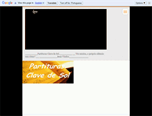 Tablet Screenshot of partiturasclavedesol.webnode.com.br