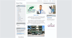 Desktop Screenshot of novafisio.webnode.com.br