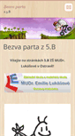 Mobile Screenshot of bezva-parta.webnode.cz