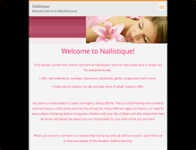 Tablet Screenshot of nailistique.webnode.com