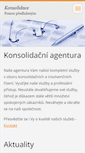 Mobile Screenshot of konsolidace.webnode.cz