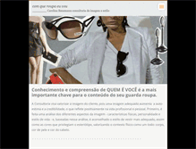 Tablet Screenshot of comqueroupaeuvou.webnode.com