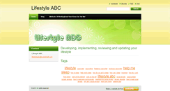 Desktop Screenshot of lifestyleabc.webnode.com