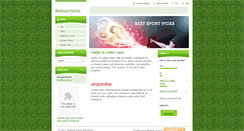 Desktop Screenshot of bestsportpicks.webnode.cz