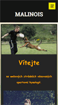 Mobile Screenshot of malinois.webnode.cz