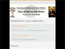 Tablet Screenshot of comunidadeamae.webnode.com.br