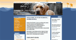 Desktop Screenshot of labrador-kennel.webnode.com