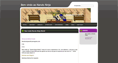 Desktop Screenshot of narutoninja-world.webnode.com.br