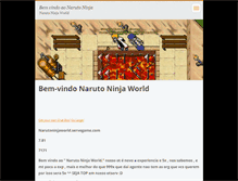 Tablet Screenshot of narutoninja-world.webnode.com.br