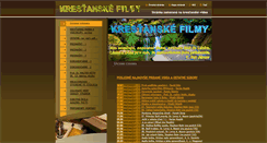 Desktop Screenshot of krestanske-filmy.webnode.sk