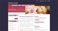 Desktop Screenshot of esteticacentro.webnode.com.ar