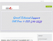 Tablet Screenshot of gmailtechnicalsupport.webnode.com