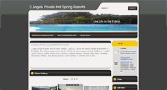 Desktop Screenshot of 3angels-hotspring-resorts.webnode.com