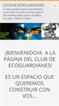 Mobile Screenshot of club-ecoguardianes-657.webnode.es