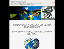 Tablet Screenshot of club-ecoguardianes-657.webnode.es