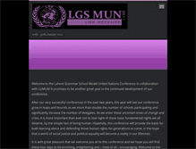 Tablet Screenshot of lgsmun2011.webnode.com