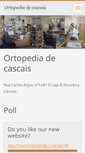 Mobile Screenshot of ortopediadecascais.webnode.com