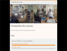 Tablet Screenshot of ortopediadecascais.webnode.com