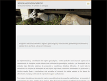 Tablet Screenshot of mejoramientocaprino.webnode.com.co