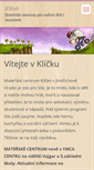 Mobile Screenshot of mc-klicek.webnode.cz
