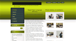 Desktop Screenshot of negrilsignlanguageministry.webnode.com