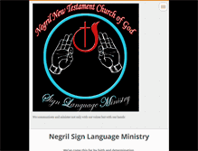 Tablet Screenshot of negrilsignlanguageministry.webnode.com