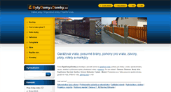 Desktop Screenshot of ploty-brany-vrata.webnode.cz