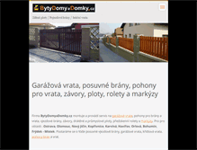 Tablet Screenshot of ploty-brany-vrata.webnode.cz