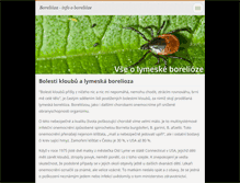 Tablet Screenshot of boreliozacz.webnode.cz