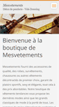 Mobile Screenshot of mesvetements.webnode.fr