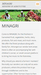 Mobile Screenshot of minagri.webnode.com