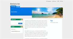 Desktop Screenshot of barbara-lee.webnode.com