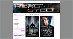 Desktop Screenshot of downloadrealsteel.webnode.com