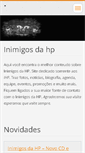 Mobile Screenshot of inimigosdahp.webnode.com.br
