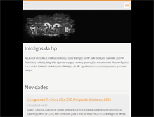Tablet Screenshot of inimigosdahp.webnode.com.br
