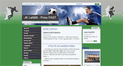 Desktop Screenshot of letiste-pneufast.webnode.cz