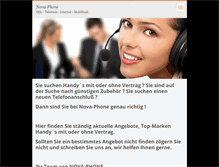 Tablet Screenshot of nova-phone.webnode.com