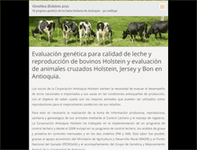 Tablet Screenshot of geneticaholstein2011.webnode.es
