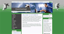 Desktop Screenshot of clickndownload.webnode.com