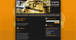 Desktop Screenshot of comunidadeisrael.webnode.com.br