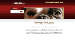 Desktop Screenshot of istorija.webnode.com