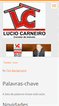 Mobile Screenshot of luciocarneiro.webnode.com.br
