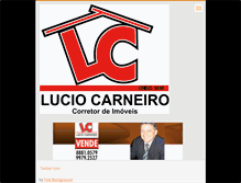 Tablet Screenshot of luciocarneiro.webnode.com.br