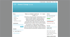 Desktop Screenshot of cz-invest.webnode.cz