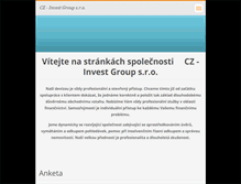 Tablet Screenshot of cz-invest.webnode.cz