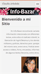Mobile Screenshot of claudiaarboleda.webnode.com